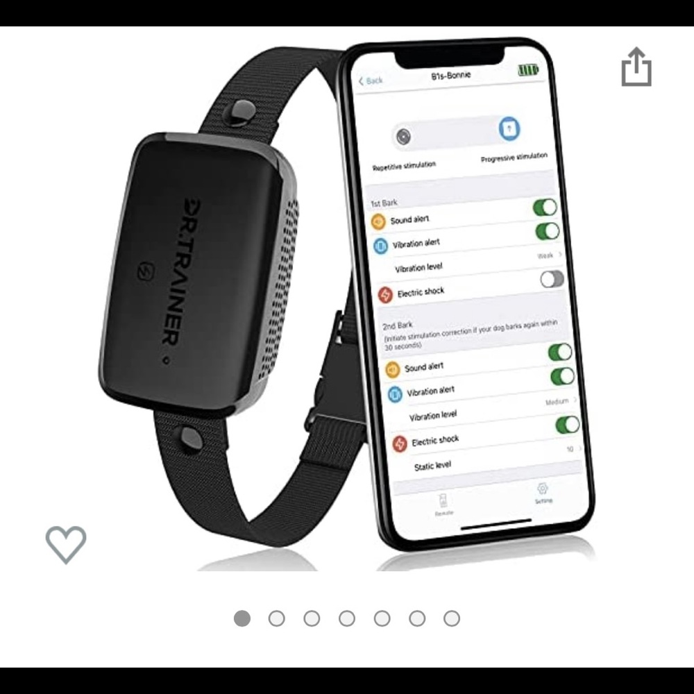 Dr.Trainer B1sPro Bark Collar APP&Watch Control